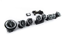 Mercedes E-klass W213 2016–2023 LED ventilationsdeflektorer (64 color) foto 5