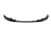 BMW 5-serien G30/G31 2017–2023 MP-Style frontsplitter (för M-Performance 2017-2020, blanksvart, formsprutad) foto 1
