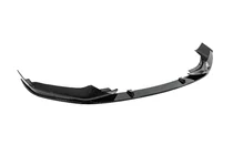 BMW 5-serien G30/G31 2017–2023 MP-Style frontsplitter (för M-Performance 2017-2020, blanksvart, formsprutad) foto 4