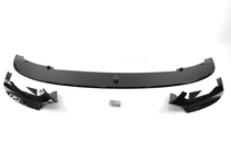 BMW 5-serien F10/F11 2010–2016 Frontspoilerläpp MP-Style (för M-Performance, blanksvart) foto 6