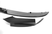 BMW 5-serien F10/F11 2010–2016 Frontspoilerläpp MP-Style (för M-Performance, blanksvart) foto 8