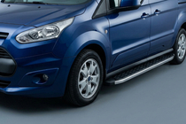 Ford Connect 2014–2021 Sidosteg BlackLine (2 st, aluminium) foto 1