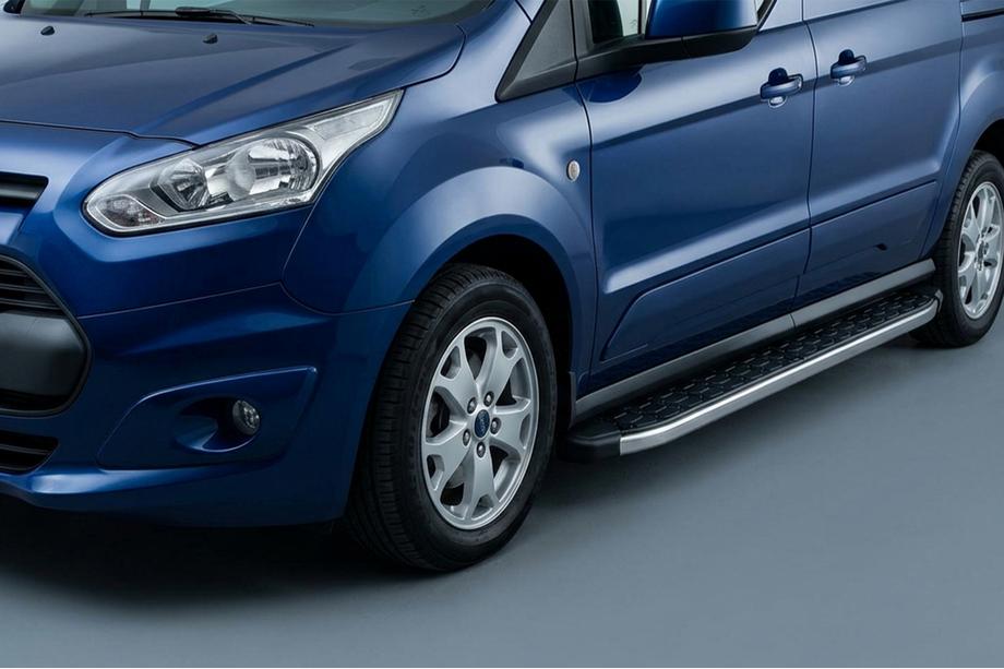 Ford Connect 2014–2021 Sidosteg BlackLine (2 st, aluminium) Image