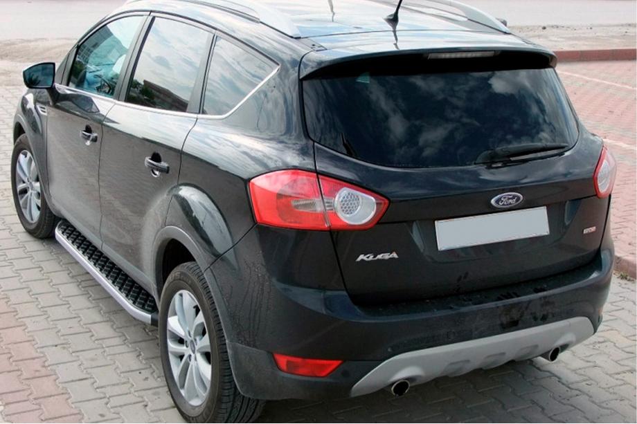 Ford Kuga 2008–2013 Sidosteg BlackLine (2 st, aluminium) Image