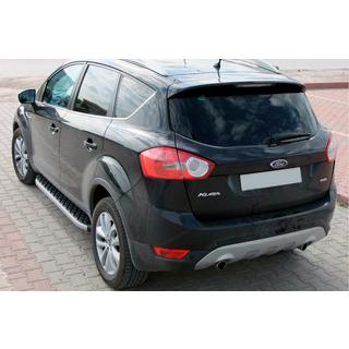 Sidosteg BlackLine (2 st, aluminium) foto 1