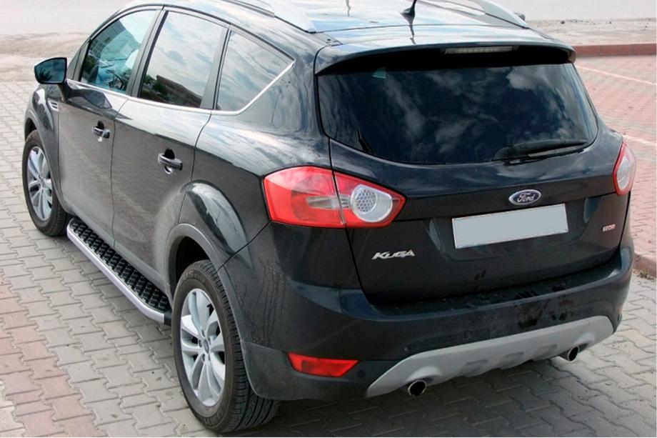 Ford Kuga/Escape 2013–2019 Sidosteg BlackLine (2 st, aluminium) Image