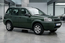 Land Rover Freelander I 1997–2006 Sidosteg BlackLine (2 st, aluminium) foto 1
