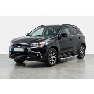 Sidosteg BlackLine (2 st, aluminium) foto 1