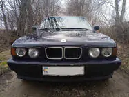 BMW 5-serie E34 1988–1995 Ögonlock till strålkastare (2 st, svarta) foto 2