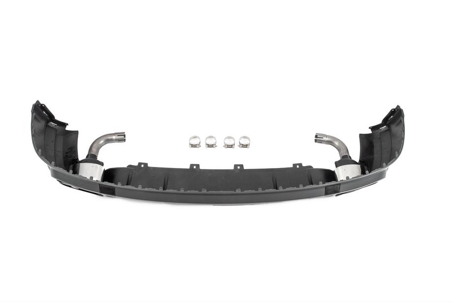 Audi Q5 2017–2025 Bakre diffuser SQ5-Style (2017-2020, med avgasutblås och skärmbreddare) Foto 3