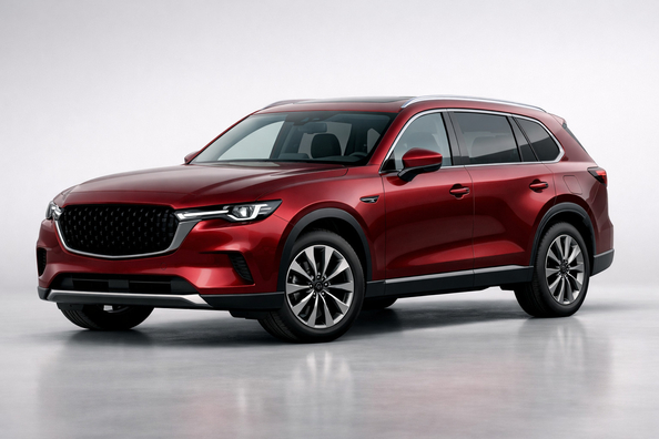 Test av Mazda CX-90: familjevänlig tre-raders flaggskeppscrossover