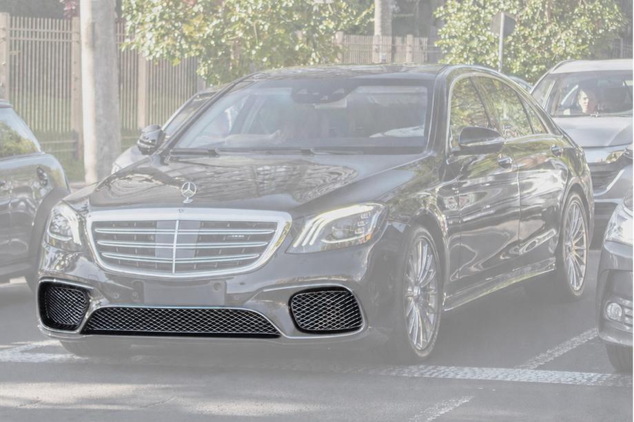 Mercedes S-class W222 2013–2022 Set stötfångargaller 2018-2021 (S65 AMG, krom) Image