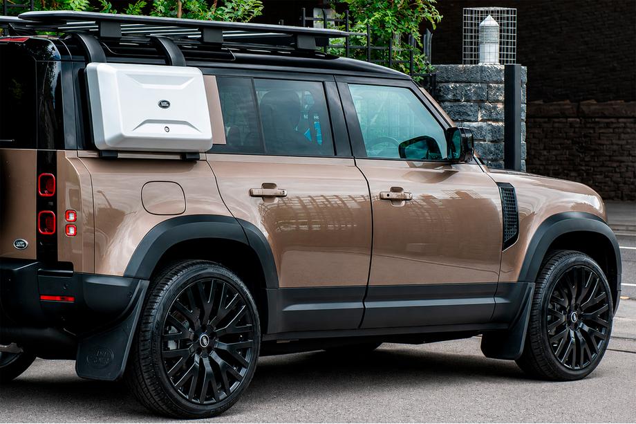 Land Rover Defender 2019– Skärmbreddare (Bushwacker, 6 st, matt svart) Image