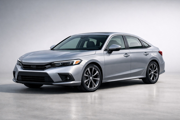 Test av Honda Civic Sedan 2024: elfte generationen för stad och motorväg