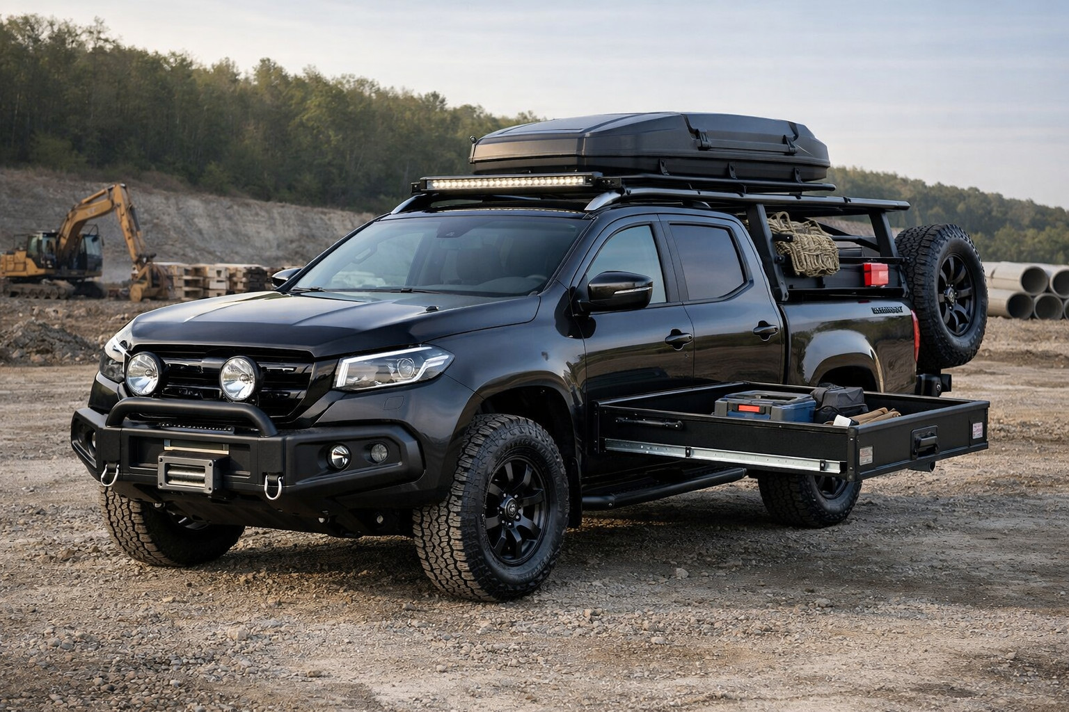 Startuppgradering av Mercedes-Benz X-Class för jobb och vardagskörning