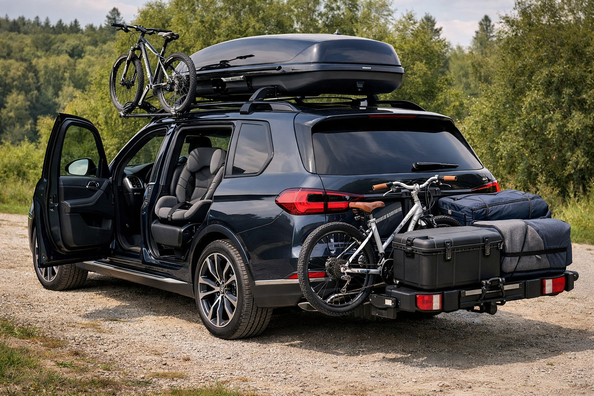 Vad ska du montera på BMW X7 G07 för familj och långresor: startpaket utan onödigt