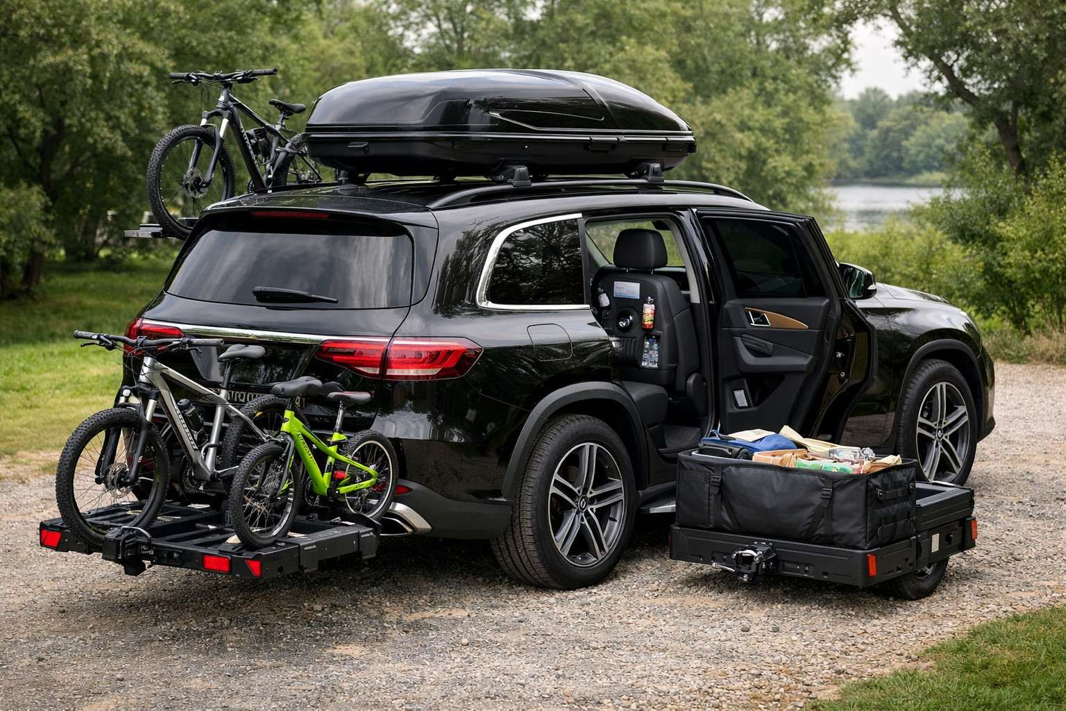Vad ska du montera på Mercedes GLS X167 för familjeutflykter och vardagskomfort