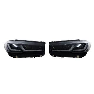 Strålkastare fram LCI Full LED Shadow (för bumperbyte) BMW 5-serien G30/G31 2017–2023