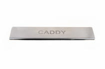 Volkswagen Caddy 2004–2010 UTFÖRSÄLJNING !!! Tröskelskydd för skjutdörr (rostfritt) foto 2