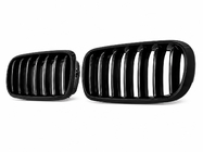 BMW X6 F16 2014–2019 Njurgrill 1 Bar (svart högglans) foto 1