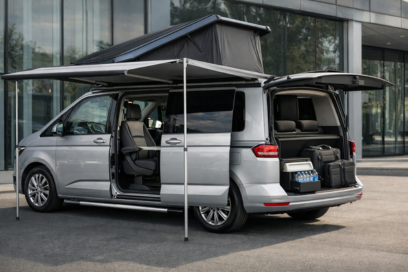 Uppgraderingspaket för Volkswagen Caravelle T7 för företag och passagerare Foto 1
