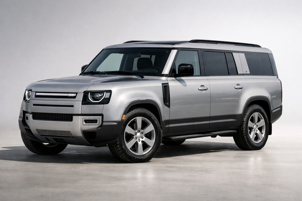 Test av Land Rover Defender 130 (L663): maximal plats för äventyr