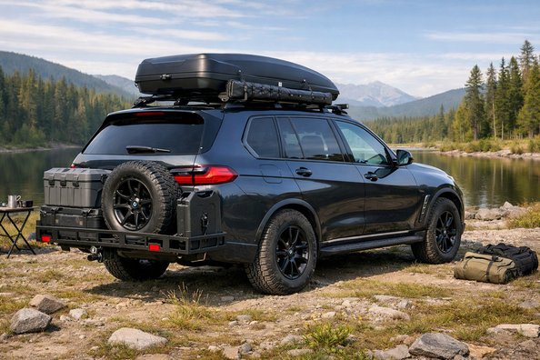 Vad passar BMW X7 G07 för utflykter och taklast