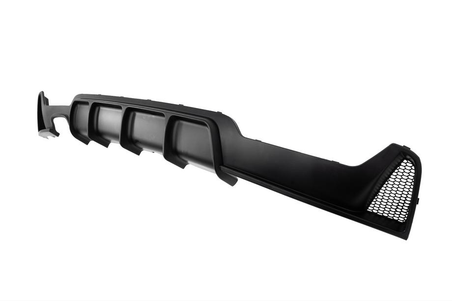 BMW 4-serie F32/F33/F36 2012–2020 Bakre stötfångardiffusor för dubbla avgasutlopp på ena sidan (för M-Sport, ABS) Foto 3