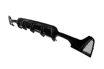 BMW 4-serie F32/F33/F36 2012–2020 Bakre diffuser för dubbelsidigt dubbelt avgassystem (för M-Sport, ABS) foto 2