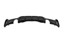 BMW 4-serie F32/F33/F36 2012–2020 Bakre stötfångardiffusor för dubbelsidig enkel utblås (för M-Sport, ABS) foto 4