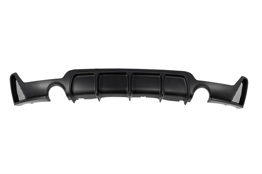 BMW 4-serie F32/F33/F36 2012–2020 Bakre stötfångardiffusor för dubbelsidig enkel utblås (för M-Sport, ABS) Image