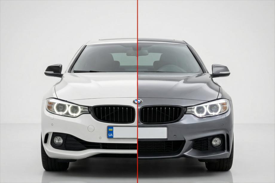 BMW 4-serie F32/F33/F36 2012–2020 M-Sport bodykit (för F32) Dubbla avgasutblås på ena sidan Image