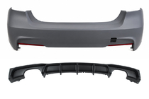 BMW 3-serien F30/F31 2012–2019 Bakre stötfångare med diffuser för dubbelt avgassystem på båda sidor M-Sport (för F30) foto 1