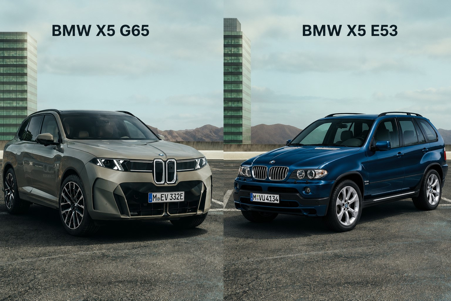 BMW X5 G65 vs BMW X5 E53: så har den legendariska crossovern förändrats på 25+ år
