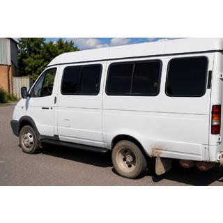 Sidosteg KB001 Black (rostfritt stål) Газель, соболь 1998– foto 2