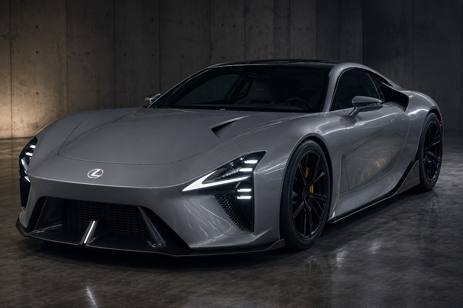 Elektriska Lexus LFA Concept visas i rörelse för första gången