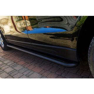 Sidosteg Premium Black (2 st, rostfritt stål) Audi Q5 2008–2017 foto 1