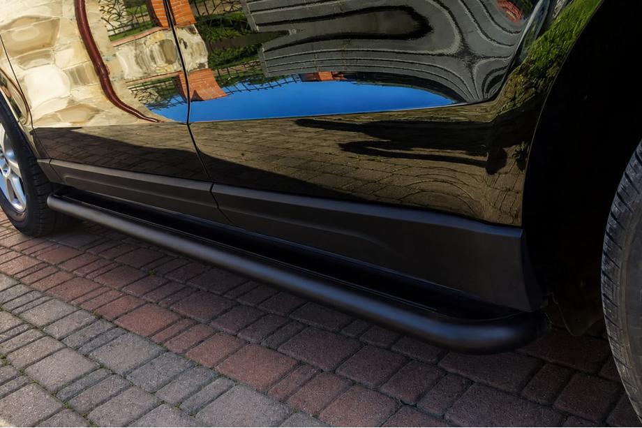Audi Q5 2008–2017 Sidosteg Premium Black (2 st, rostfritt stål) Image