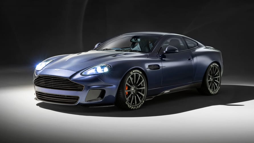 Aston Martin presenterar Vanquish 25: bara 50 jubileums-V12 i Coupe och Volante