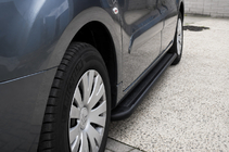 Citroen Berlingo 1996–2008 Premium Black sidosteg (2 st, rostfritt stål) foto 1