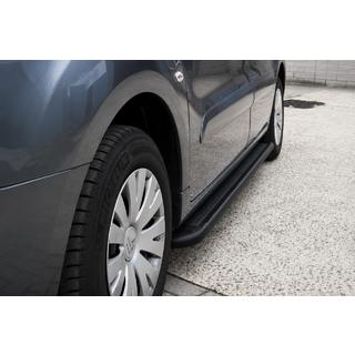 Premium Black sidosteg (2 st, rostfritt stål) Citroen Berlingo 1996–2008 foto 1