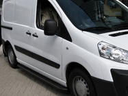 Citroen Nemo 2007–2017 Sidosteg Premium Black (2 st, rostfritt stål) foto 1