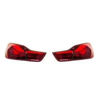 Baklyktor M4 Style Röda BMW 4-serie F32/F33/F36 2012–2020 foto 1