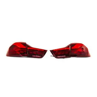 Baklyktor M4 Style Röda BMW 4-serie F32/F33/F36 2012–2020 foto 2