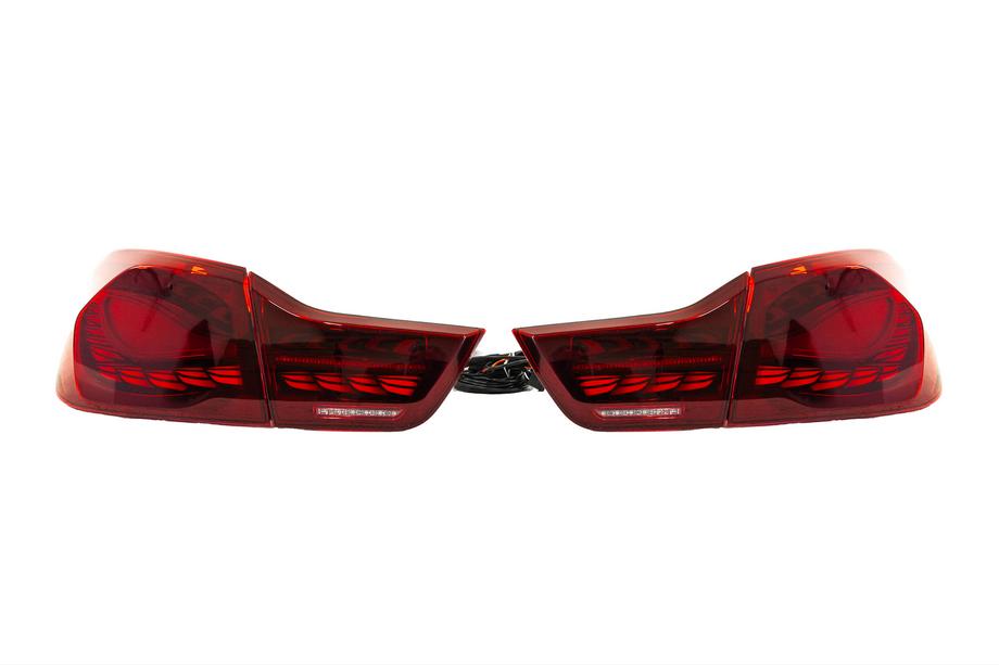BMW 4-serie F32/F33/F36 2012–2020 Baklyktor GTS Style Red Image