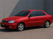 Daewoo Lanos 1998–2017 Fönsterlister (4 st, rostfritt) foto 1