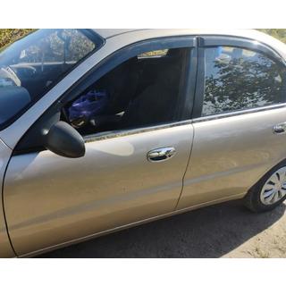 Fönsterlister (4 st, rostfritt) Daewoo Lanos 1998–2017 foto 2