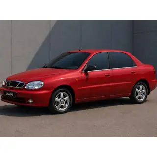 Fönsterlister (4 st, rostfritt) Daewoo Lanos 1998–2017 foto 1