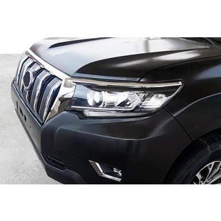 Utförsäljning strålkastarögonbryn vänster (1 st, för LED) Toyota Land Cruiser Prado 150 2009–2023 foto 1