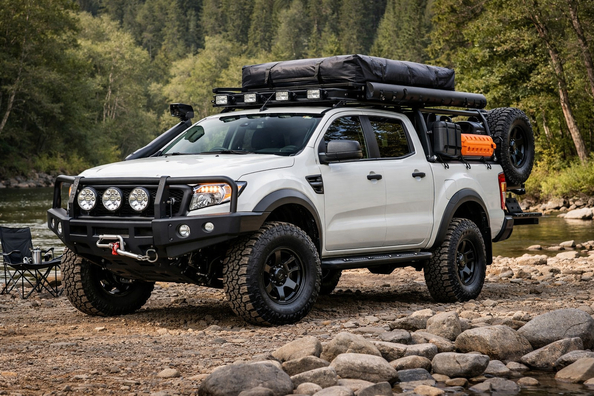 Uppgraderingspaket för Ford Ranger 2011-2022 för jobb och friluft